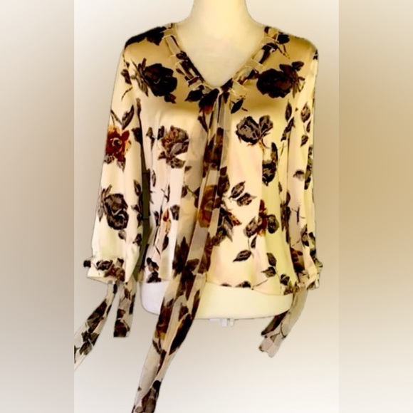 Doncaster Silk Blouse-size 10 - Picture 1 of 10